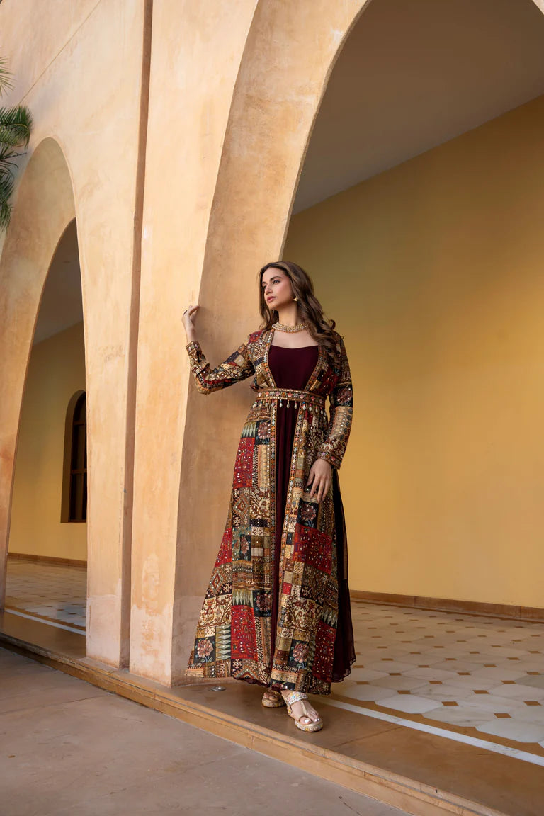 Sway With Grace-Gown Jacket