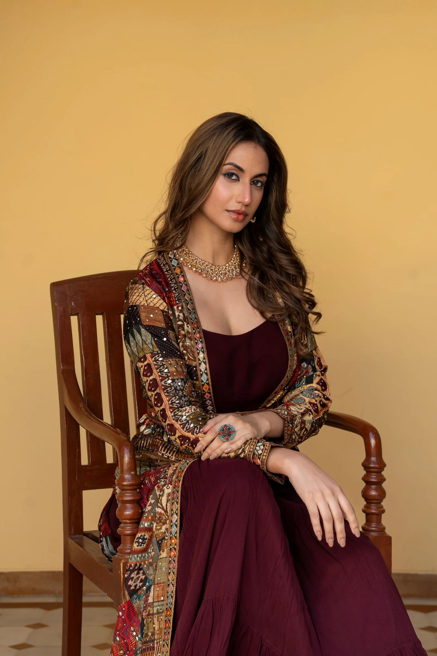 Sway With Grace-Gown Jacket