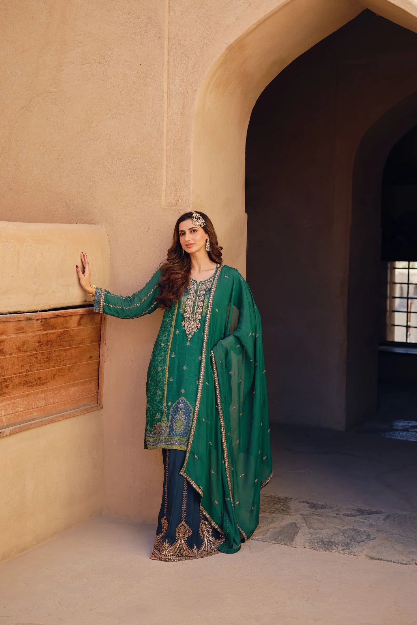 Rukhsar-Palazzo Set