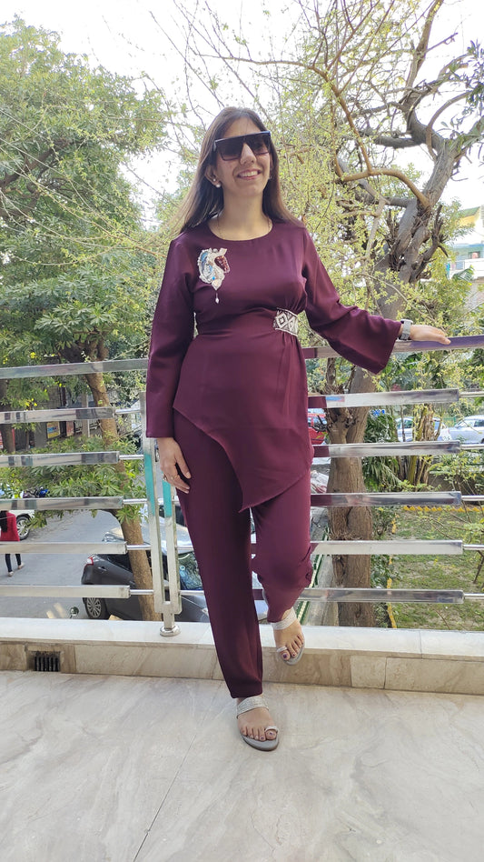 Enchanted Unicorn Embroidered Co-ord Set