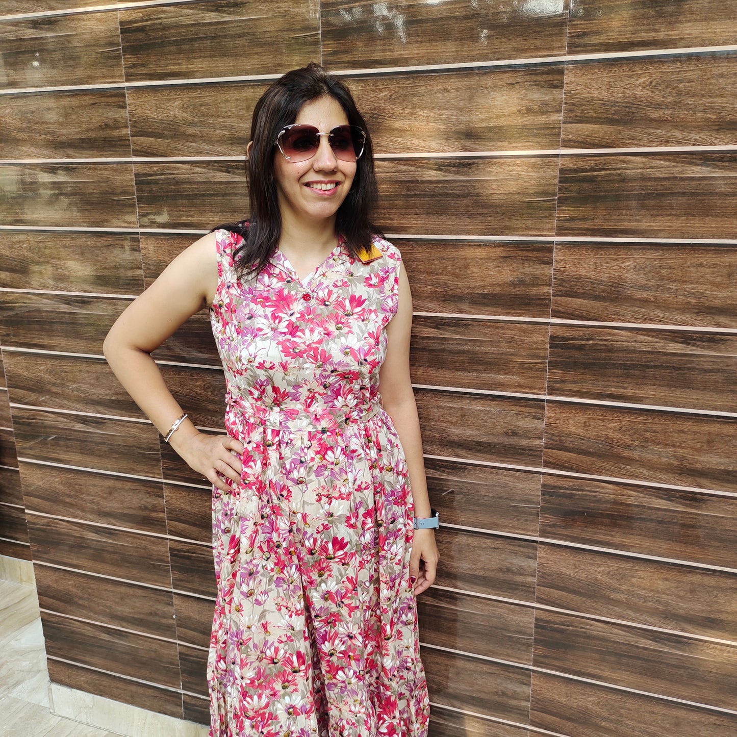 Blooming Petals Floral Dress