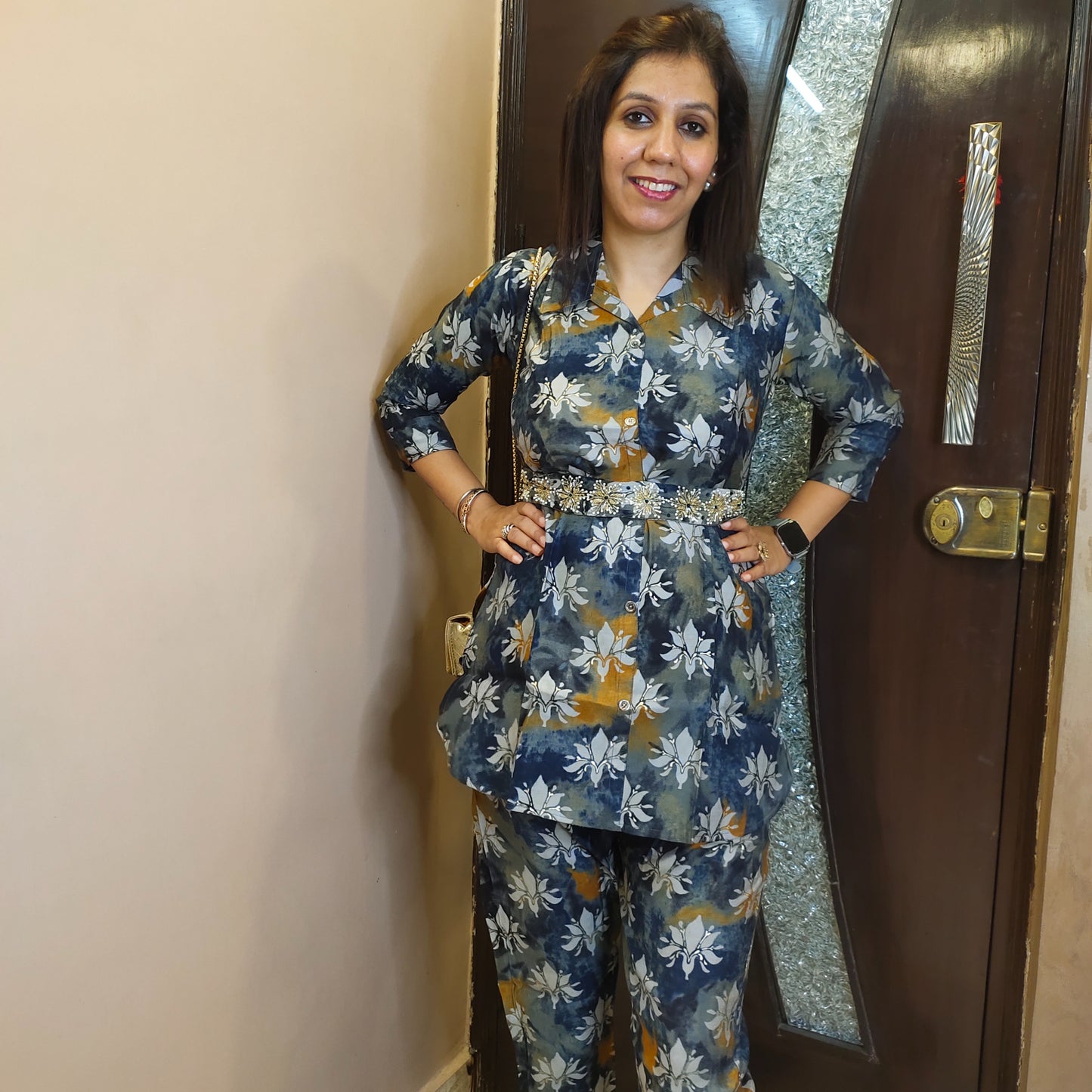 Cerulean Slate Combo Co-ord Set