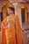 Orange Embellished Crepe Cape Set
<img src=