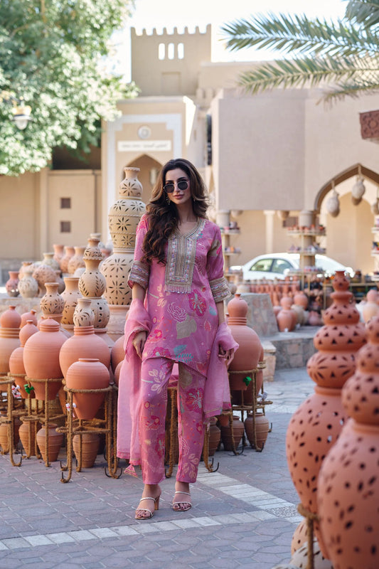 Blush Mirage-Suit Set