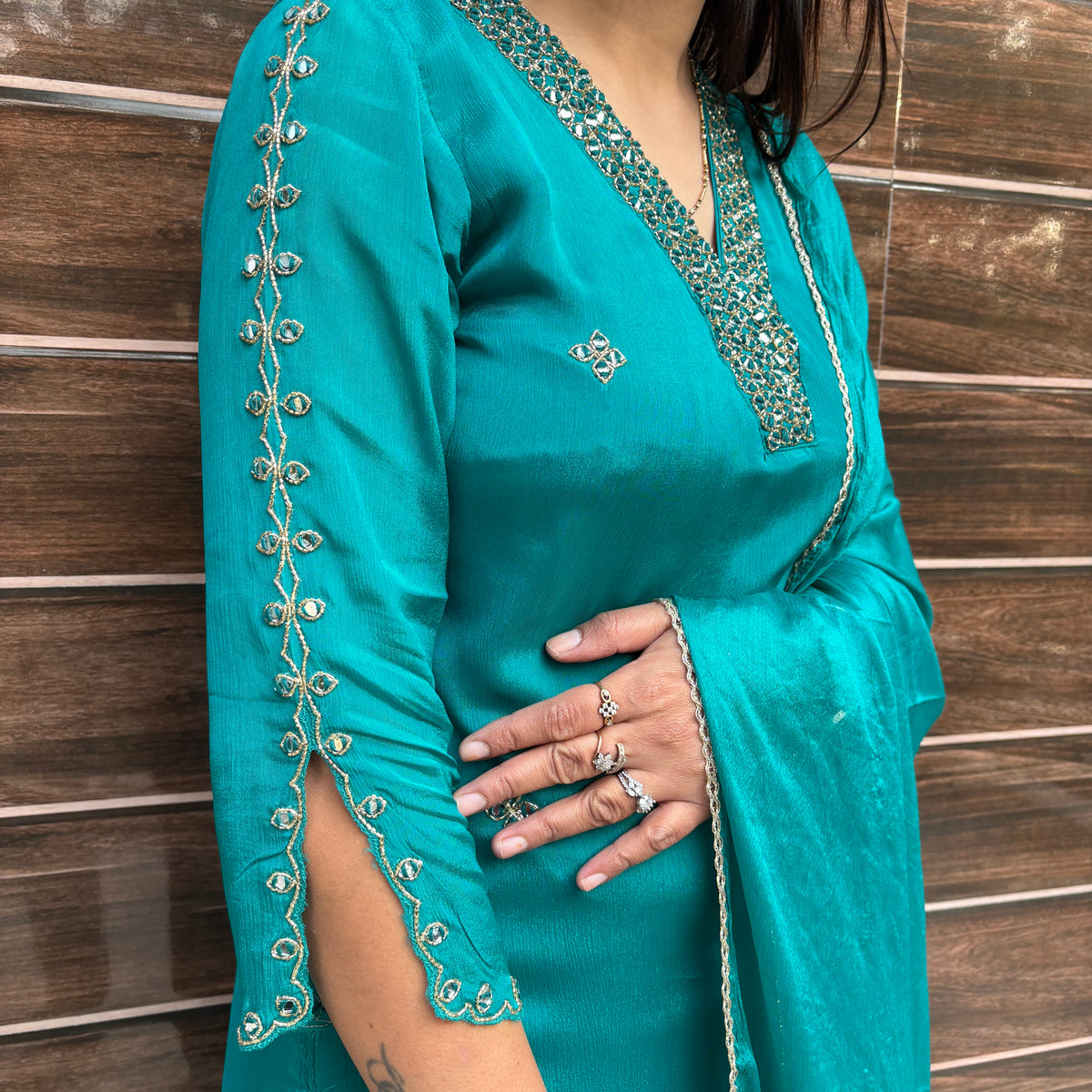 Emerald Noor Festive Set