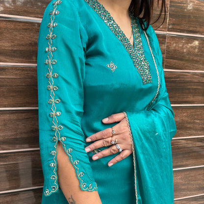 Emerald Noor Festive Set
