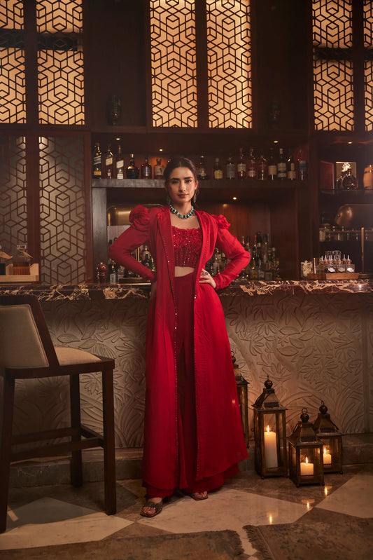 Dil Se Dazzling-Jacket Set